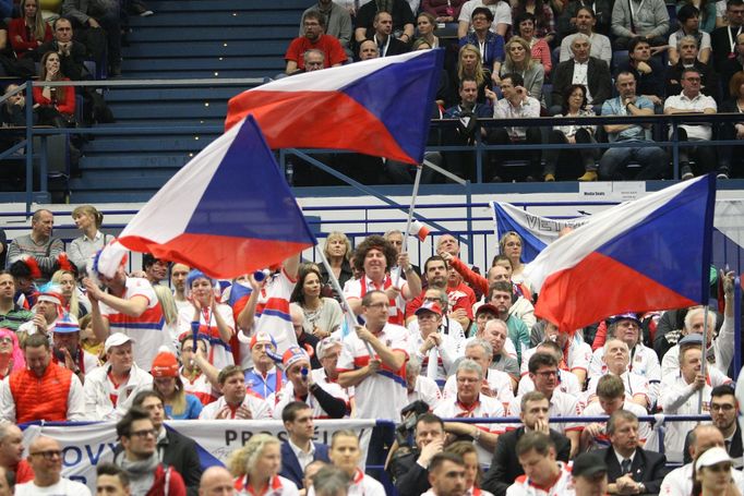 Fed Cup 2017: čeští fanoušci