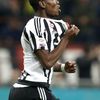 Paul Pogba slaví gól Juventusu