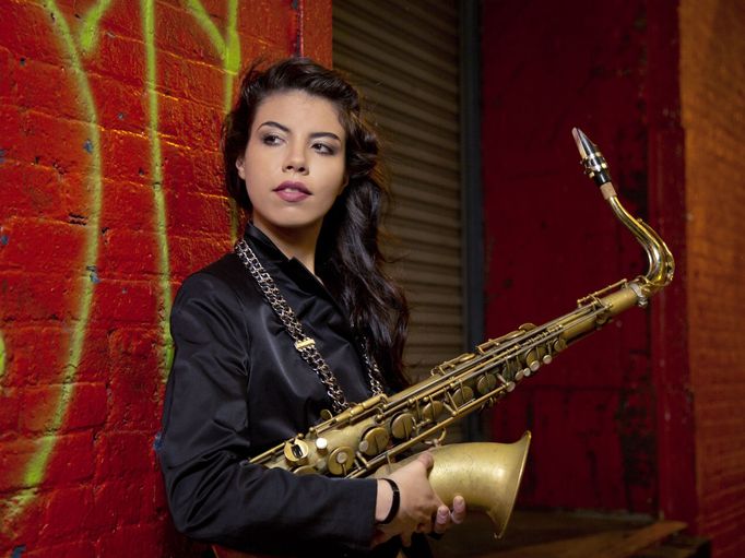 Jazzová saxofonistka Melissa Aldana.