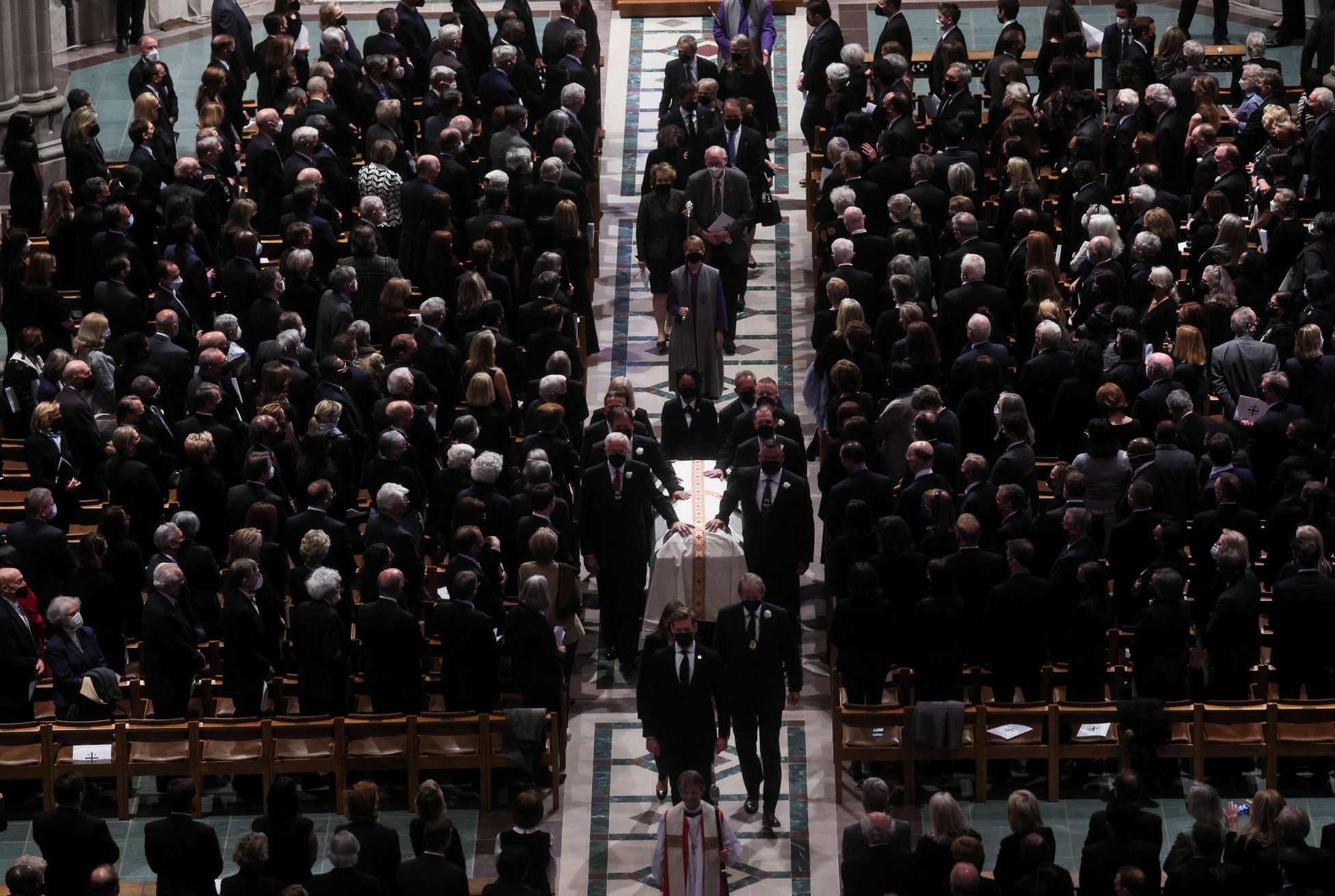 pohřeb Madeleine Albright