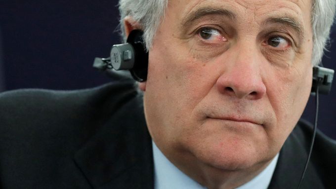 Nový předseda Evropského parlamentu Antonio Tajani.