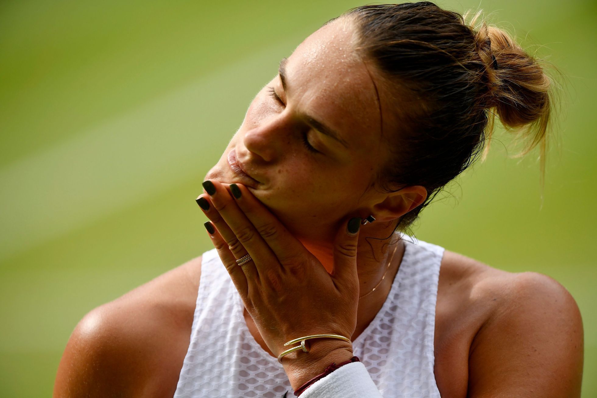 Karolína Plíšková vs. Aryna Sabalenková, semifinále Wimbledon 2021