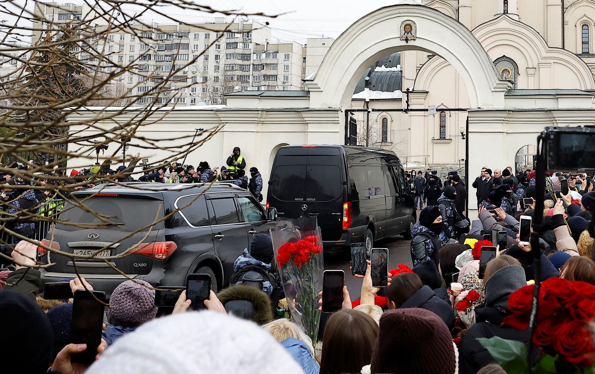 Rusko Navalnyj pohřeb