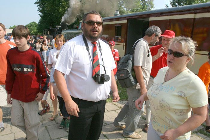 Úzkorozchodná parní železnice