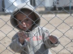 Děti v syrském táboře Al Hol.
