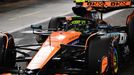 Lando Norris, McLaren v kvalifikaci na VC Abú Zabí 2025