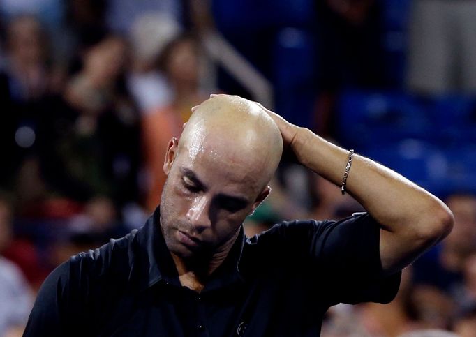 James Blake na tenisovém US Open 2013