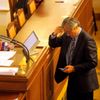 Miloš Zeman v poslanecké sněmovně