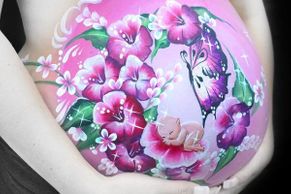 Bellypaint: Zábavné malování na těhotenská bříška