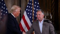Donald Trump a Steve Witkoff
