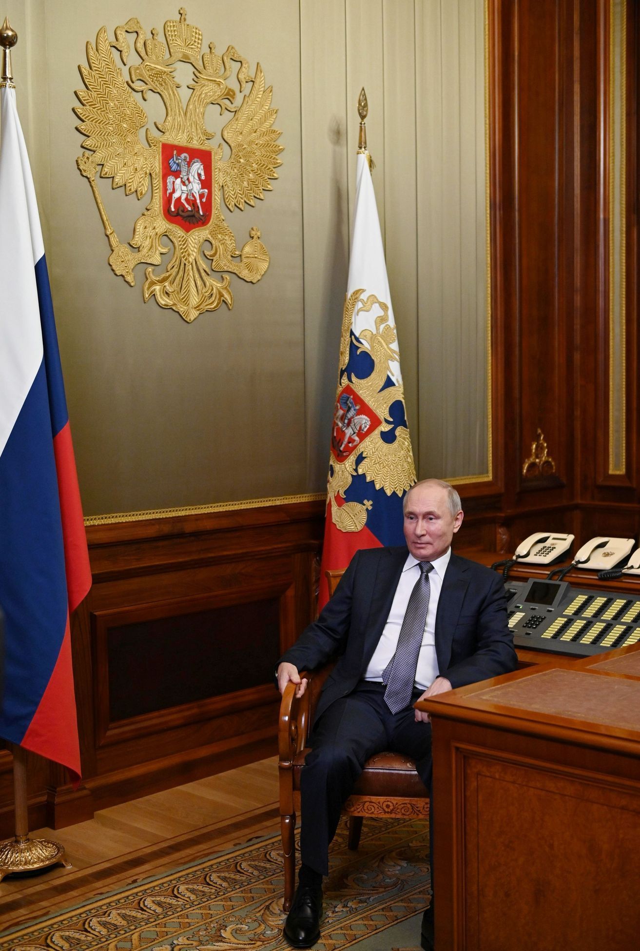 Ruský prezident Vladimir Putin komentuje svou esej o Ukrajině.