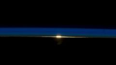 Země z kabiny raketoplánu Endeavour
