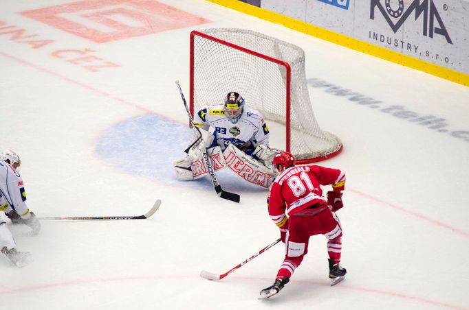 TELH, Třinec-Brno: David Ciencala - Martin Falter