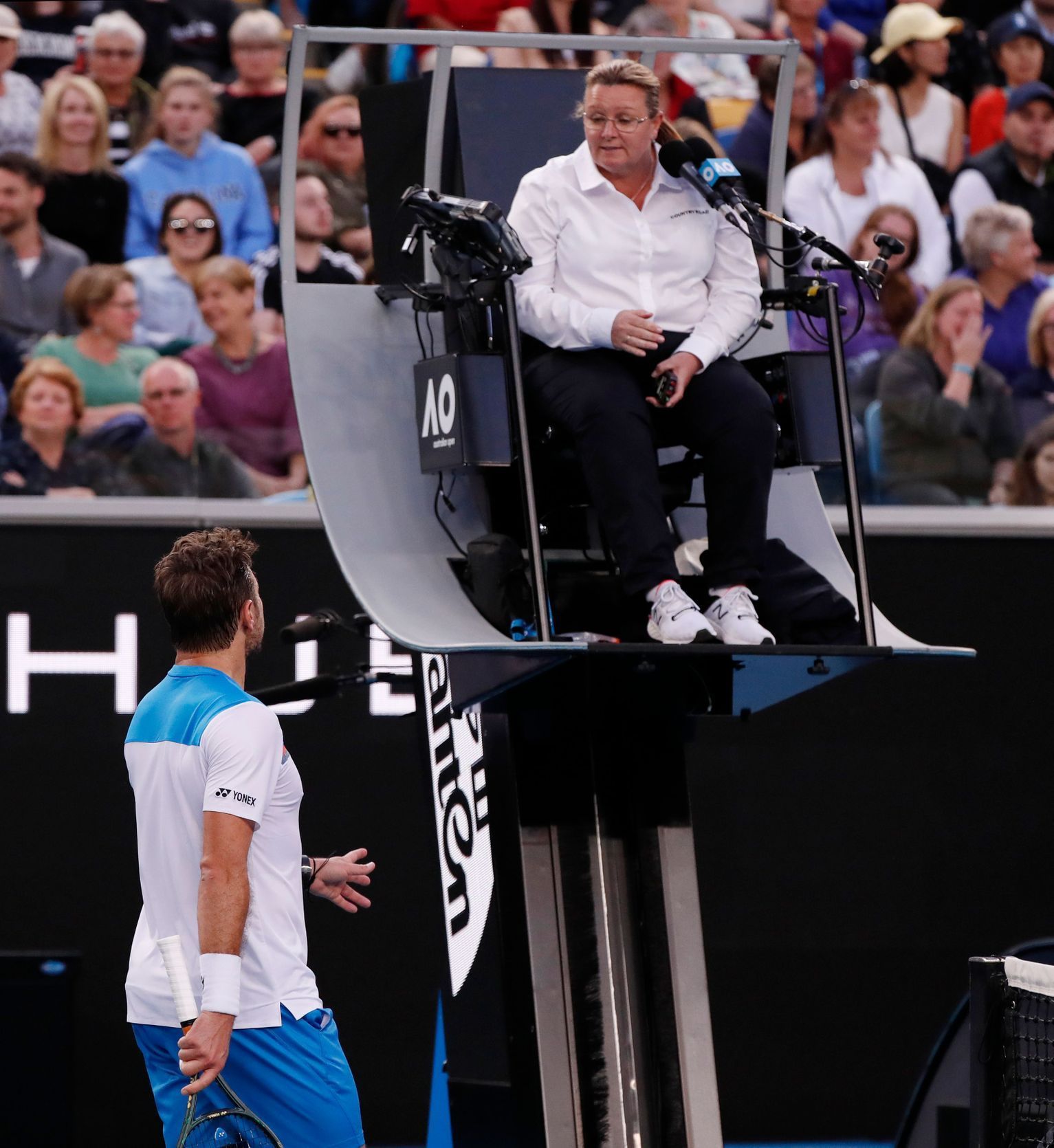 Australian Open 2020, 2. kolo, Stan Wawrinka