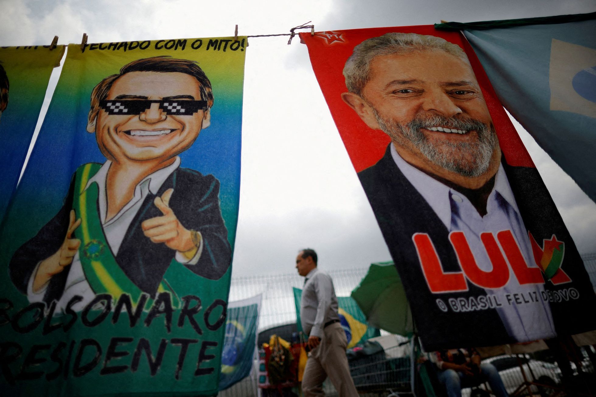 brazílie prezidentské volby jair bolsonaro Luiz Inacio Lula da Silva