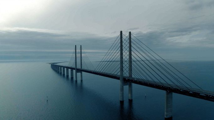 Öresundský most spojuje dánské hlavní město Kodaň se švédským přístavem Malmö.