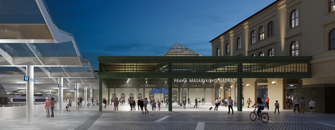 Modernizace a dostavba Masarykova nádraží.