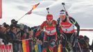 SP biatlonu,. Hochfilzen, stíhačka Ž: Veronika Vítková a Selina Gasparinová