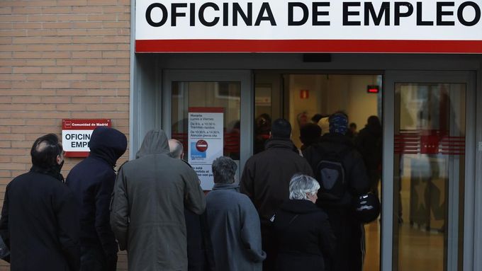 Nezaměstnaní ve Španělsku