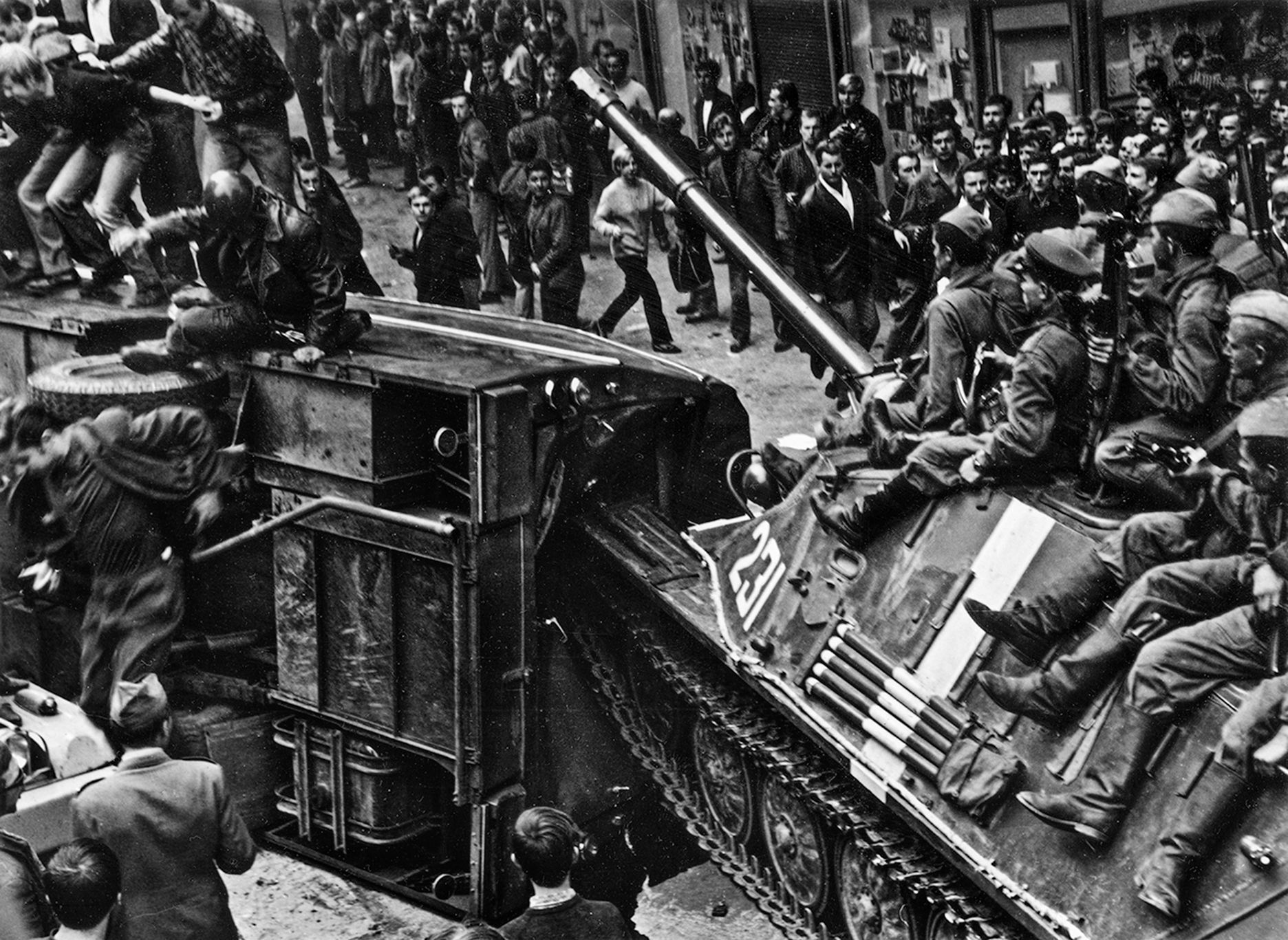 Miroslav Hlaváček, Srpnová invaze 1968, okupace, srpen 1968, Foto, Magazín