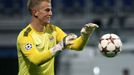 Plzeň vs. Manchester City, utkání Ligy mistrů (Joe Hart)