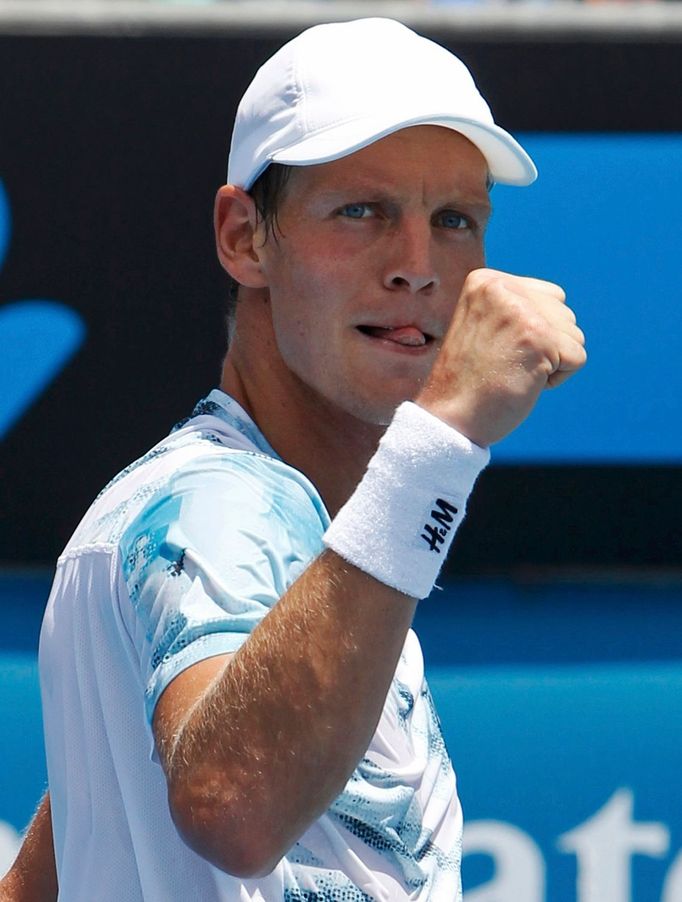 Tomáš Berdych ve druhém kole Australian Open