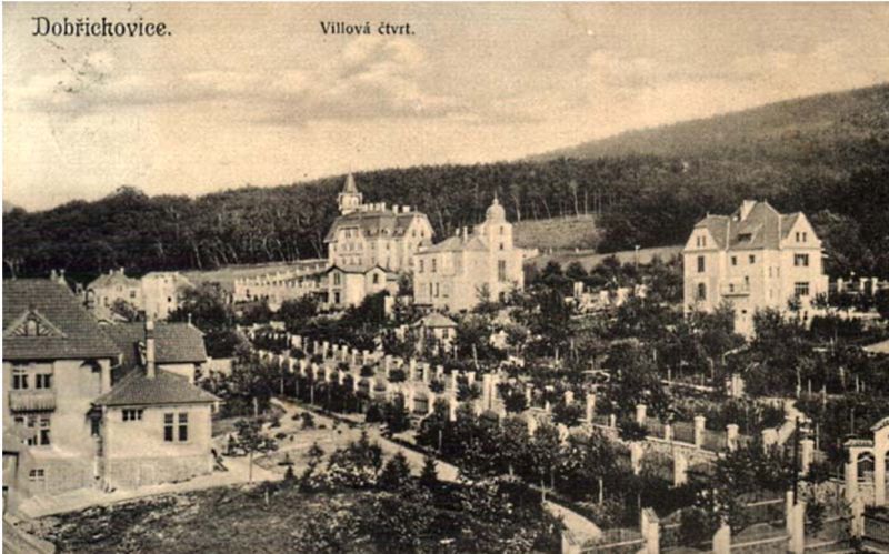 Dobřichovice - historický snímek