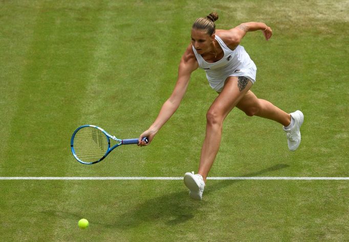 3. kolo Wimbledonu 2019: Karolína Plíšková