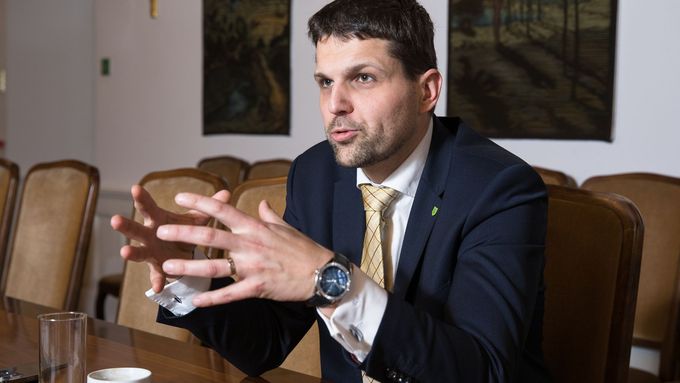 Náměstek ministra životního prostředí Petr Hladík.