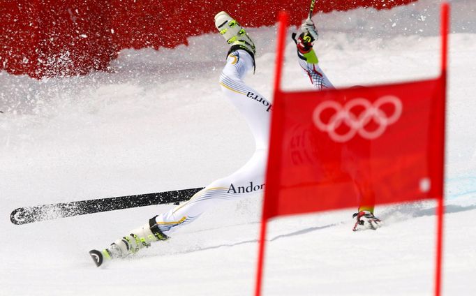 Soči 2014, obří slalom M: Verdu Sanchez, Andorra