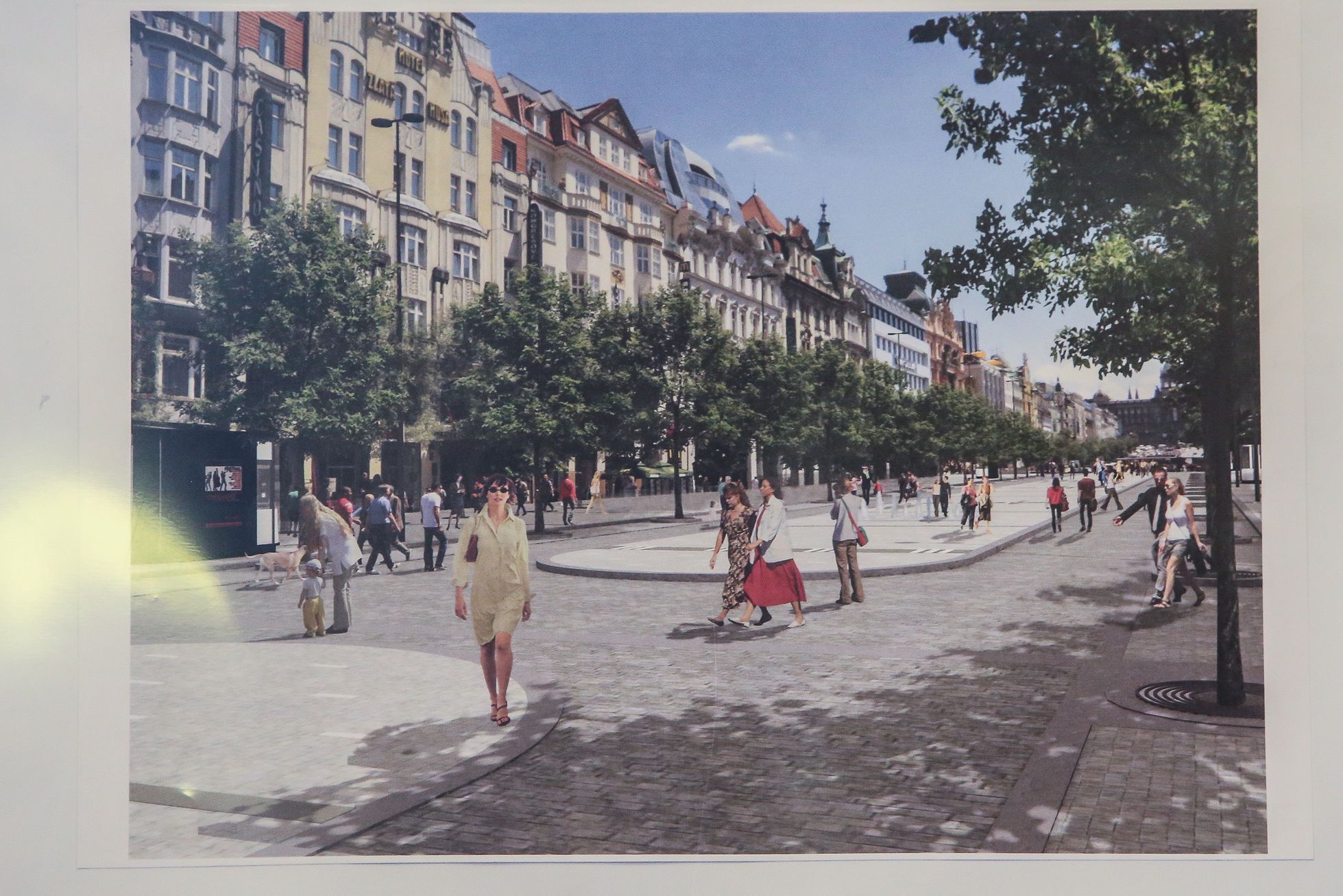 TK k revitalizaci Václavskému náměstí - Krnáčová, Wolf, Hodek a architekt Vacek