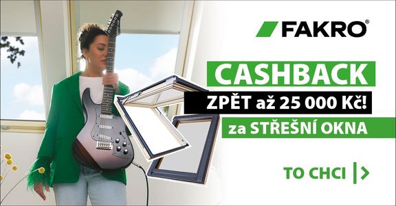 Nechte se odměnit za nákup střešních oken FAKRO