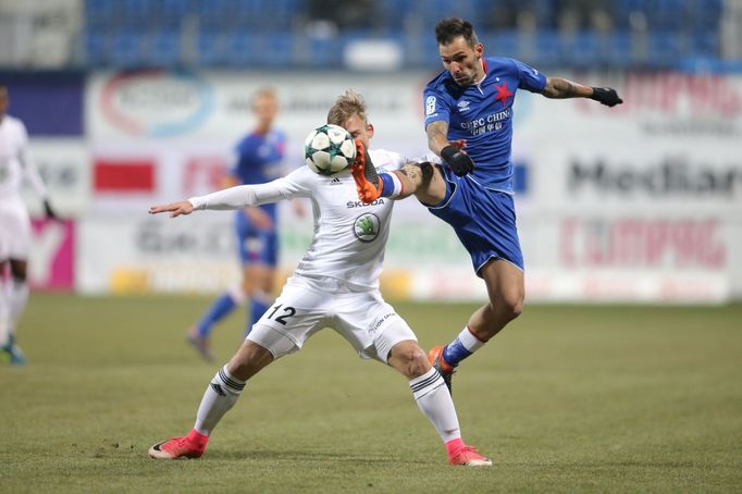 Mladá Boleslav - Slavia: Danny a Michal Hubínek