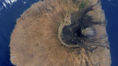 Vulkán Fogo na Kapverdských ostrovech