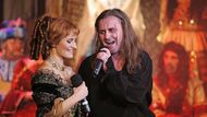 Angelika (Monika Absolonová) se svým muzikálovým partnerem Joffrey de Peyracem (Josef Vojtek).