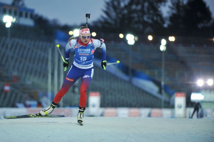 Ivona Fialková ve sprintu žen v rámci SP v Novém Městě na Moravě