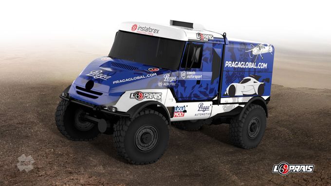 Design Tatry Jana Tománka pro Rallye Dakar 2021