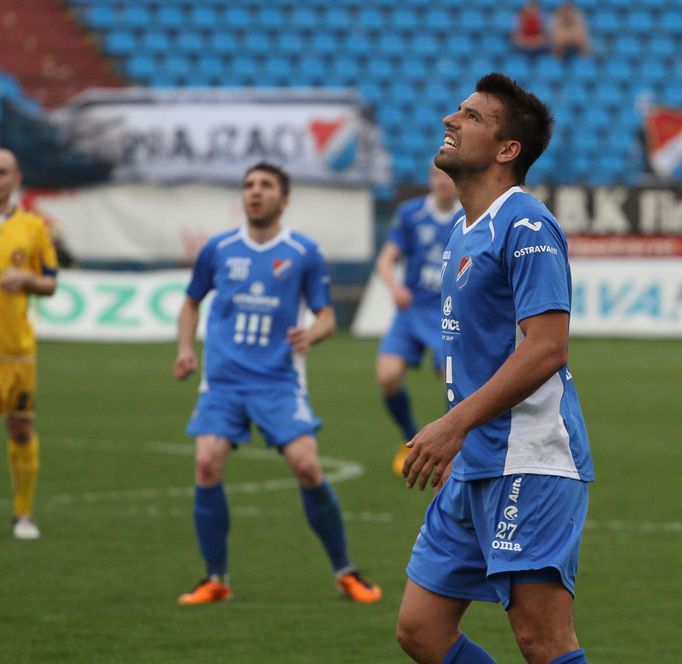 Fotbal, Baník - Jihlava: Milan Baroš