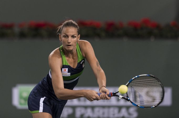 Karolína Plíšková v Indian Wells 2017