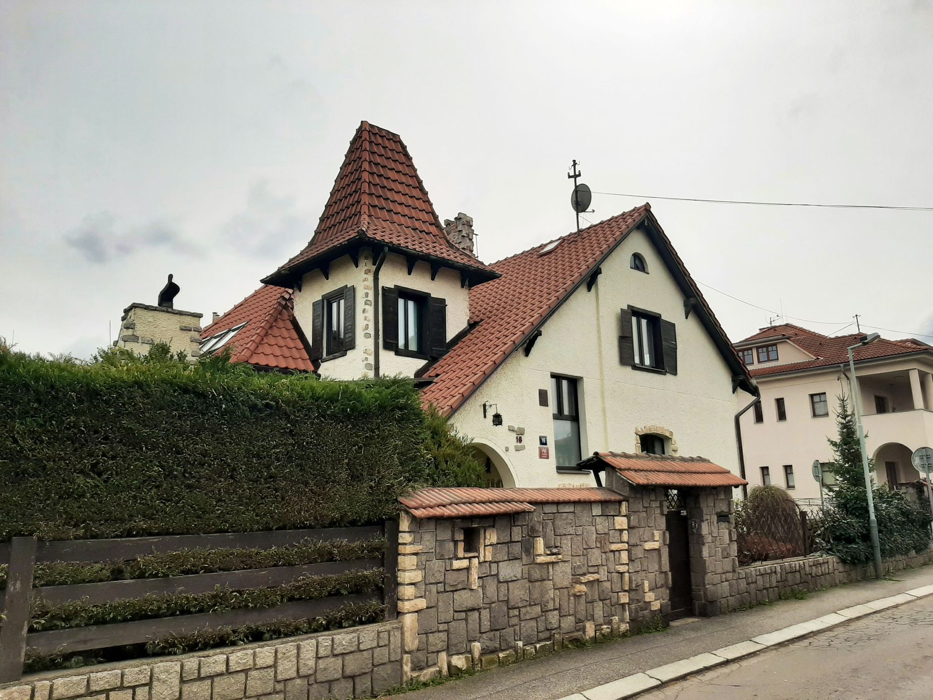 Strašnice, vilová čtvrť