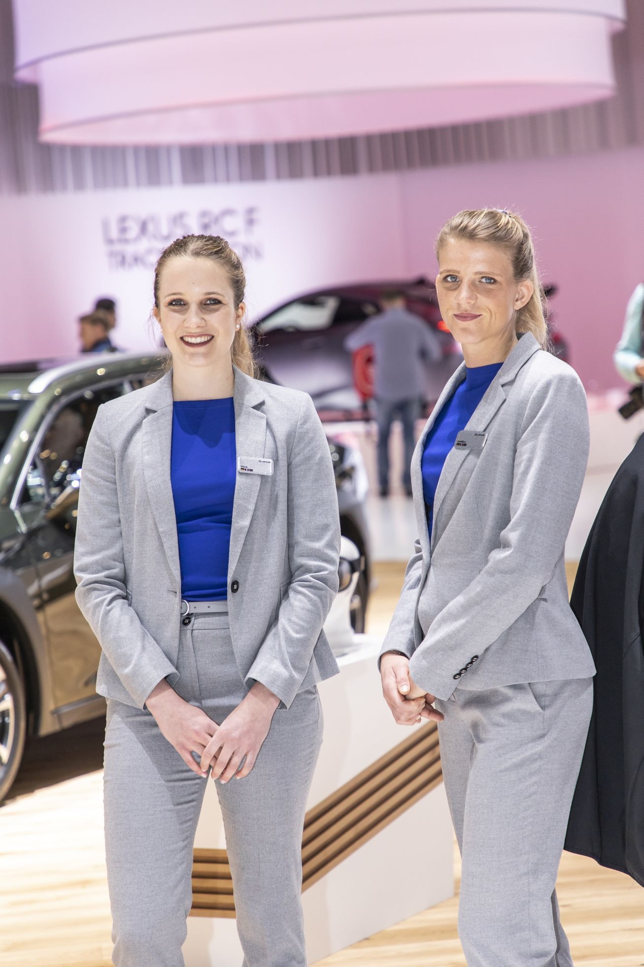 Ženeva 2018 modelky