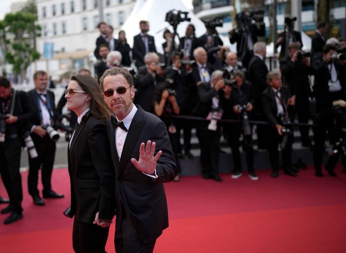 Režisér Ethan Coen v Cannes.