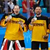 Němci se stříbrnými medailemi po finále Rusko - Německo na ZOH 2018
