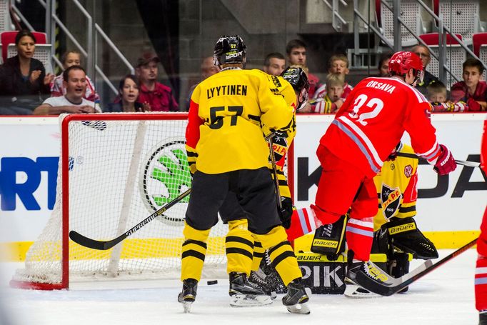 Třinec porazil doma KalPu Kuopio 6:0 a v hokejové lize mistrů postupuje