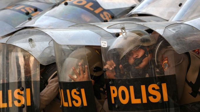 Indonéská policie (ilustrační foto)