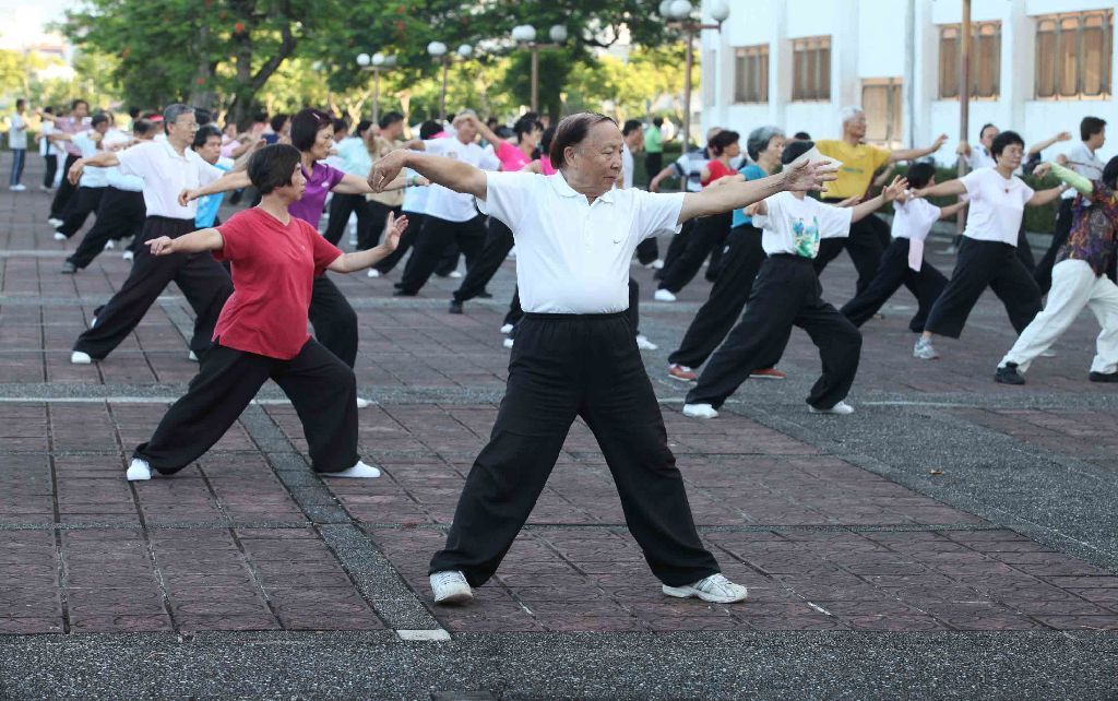 Tai-chi v Yilan