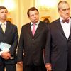 Politici řešili u prezidenta ústavní krizi