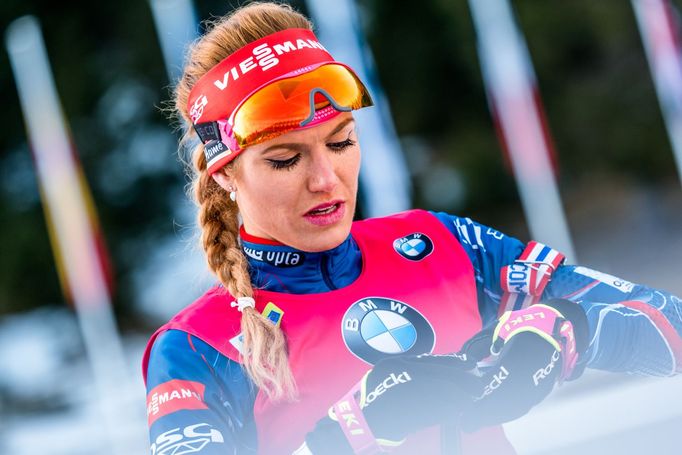 SP Pokljuka, stíhačka Ž: Gabriela Koukalová