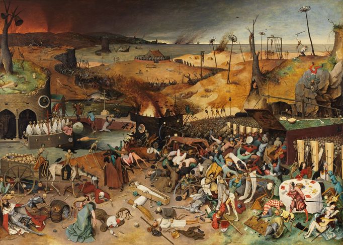 Pieter Bruegel starší: Triumf smrti, cca 1562