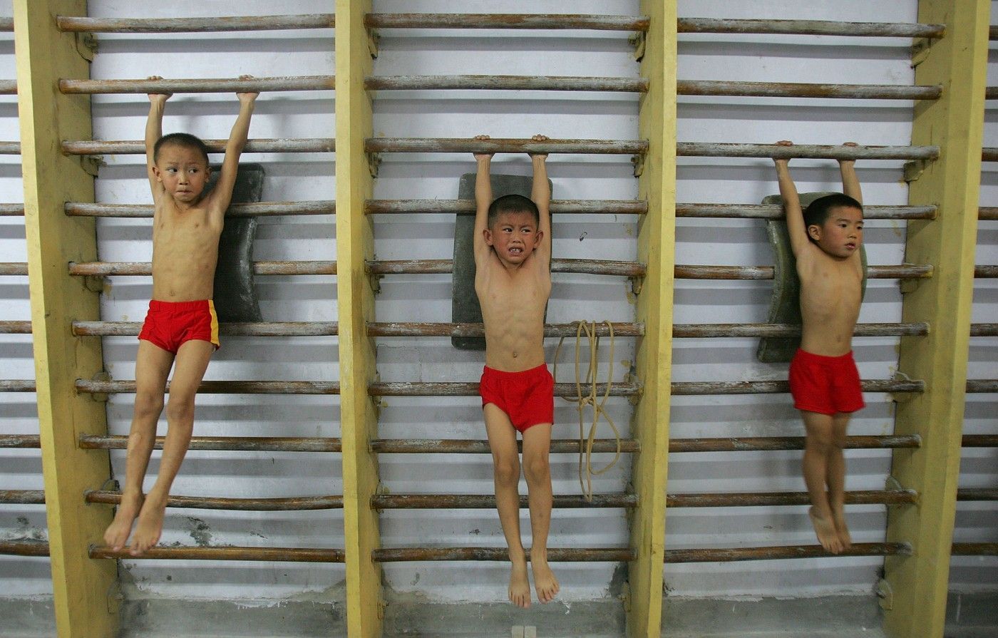 gymnastika děti sport Čína